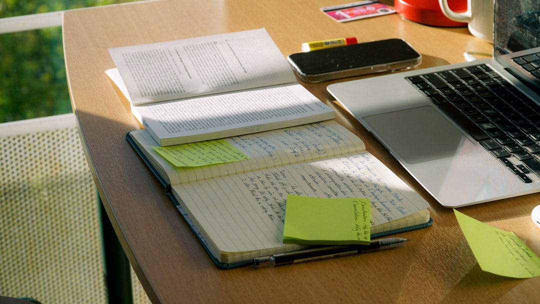 Due diligence documents on desk
